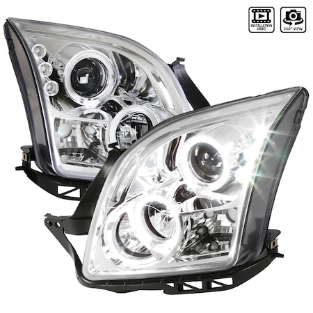 Spec-D Tuning 06-09 Ford Fusion 06-09 Ford Fusion Projector Headlights, LHP-FUS06-TM LHP-FUS06-TM